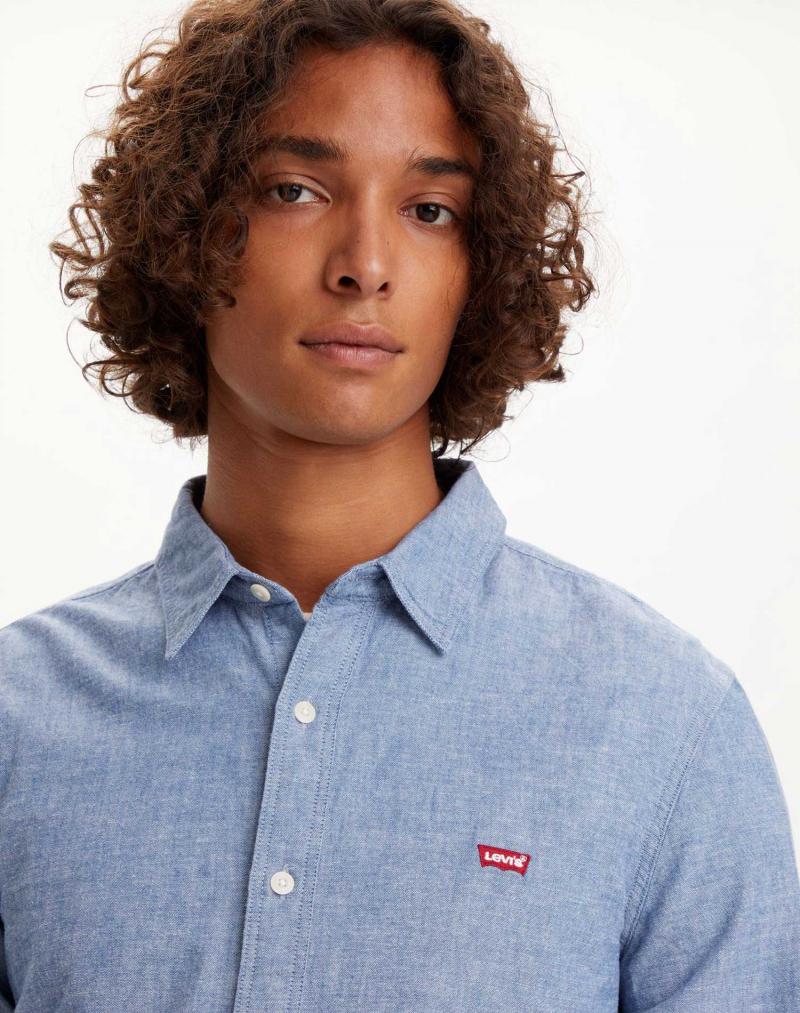 Camisa d'home de màniga llarga Levi's®, model 86625-0017, blava - 3 - La Casa Dels Pantalons