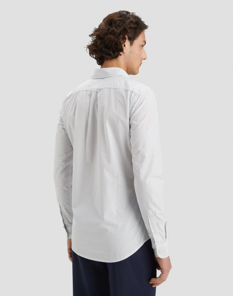 Camisa de hombre de popelín de m/l Dockers, modelo A1114-0121, blanca - 2 - La Casa Dels Pantalons