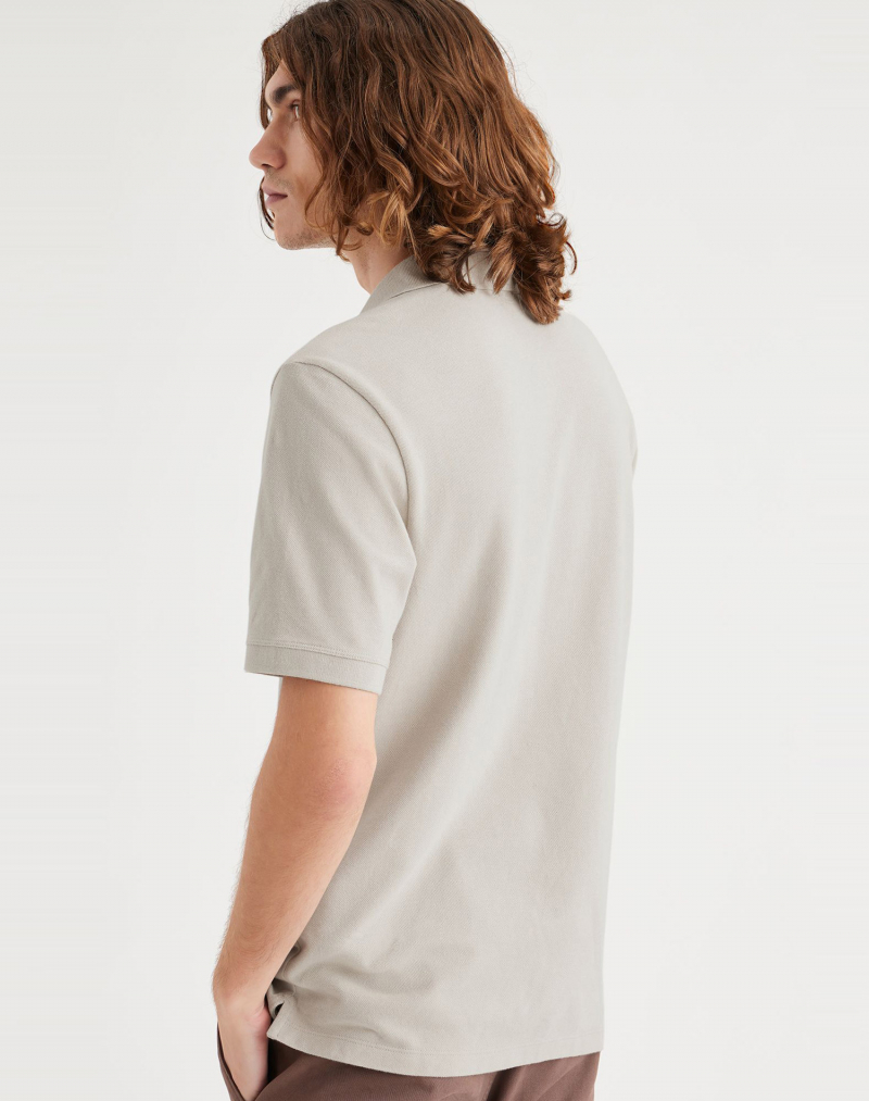 Polo d'home de m/c Dockers, model A4766-0019, beix - 3 - La Casa Dels Pantalons