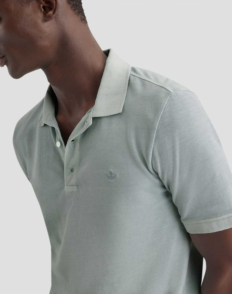 Polo de hombre de m/c Dockers, modelo A4766-0025, turquesa - 2 - La Casa Dels Pantalons