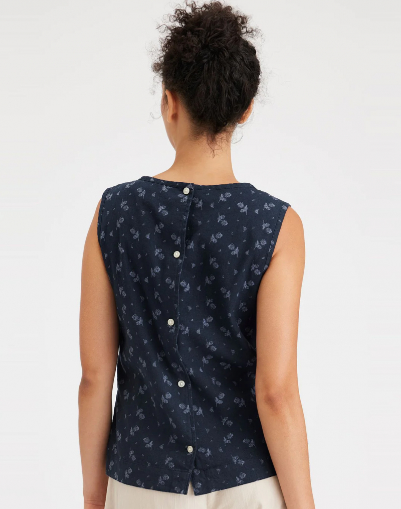 Blusa sin mangas Dockers, modelo A6960-0003, azul marino - 3 - La Casa Dels Pantalons