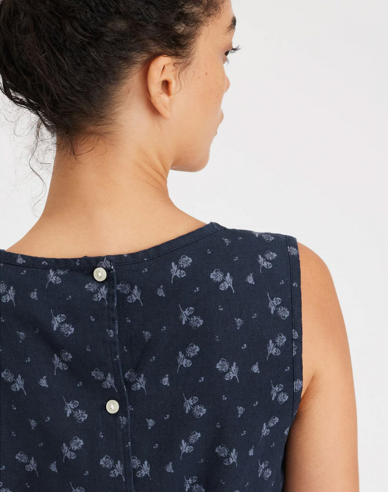 Blusa sin mangas Dockers, modelo A6960-0003, azul marino - 2 - La Casa Dels Pantalons