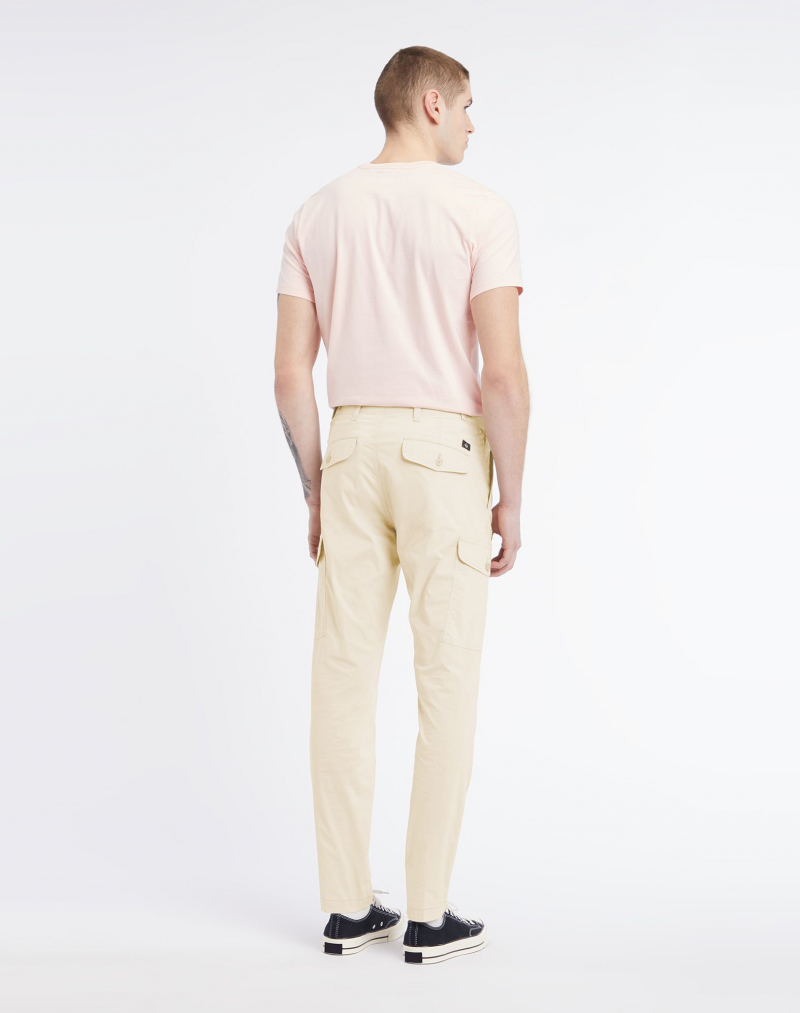 Pantalones cargo Dockers slim tapered, modelo A4826-0015, blancos - 3 - La Casa Dels Pantalons