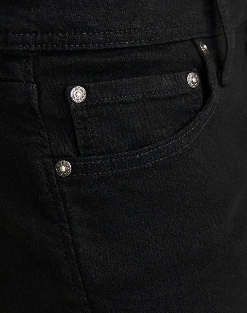 Pantalones vaqueros de hombre Jack & Jones Glenn slim, modelo 12152346, negros - 2 - La Casa Dels Pantalons