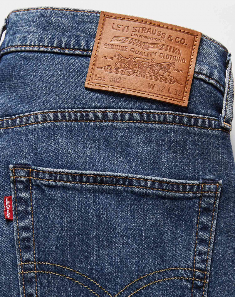 Pantalones vaqueros de hombre Levi's® 502™ taper, modelo 29507-1429, lavados a la piedra - 3 - La Casa Dels Pantalons