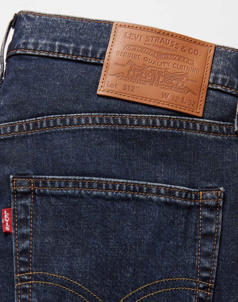 Pantalones vaqueros de hombre Levi's® 512™ slim taper, modelo 28833-1290, lavados a la piedra - 2 - La Casa Dels Pantalons