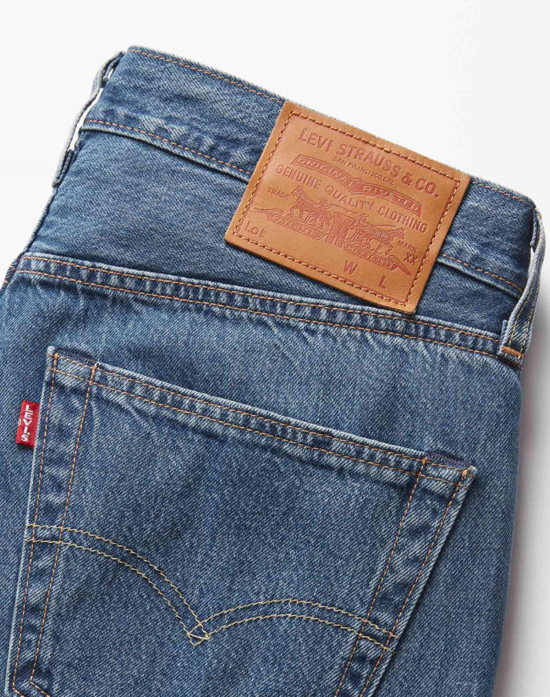 Pantalons texans d'home Levi's® 501® regular, model 00501-3523, rentats a la pedra - 2 - La Casa Dels Pantalons