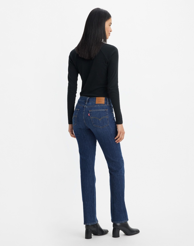 Pantalones vaqueros de mujer Levi's® 724™ straight, modelo 18883-0268, lavados a la piedra - 2 - La Casa Dels Pantalons