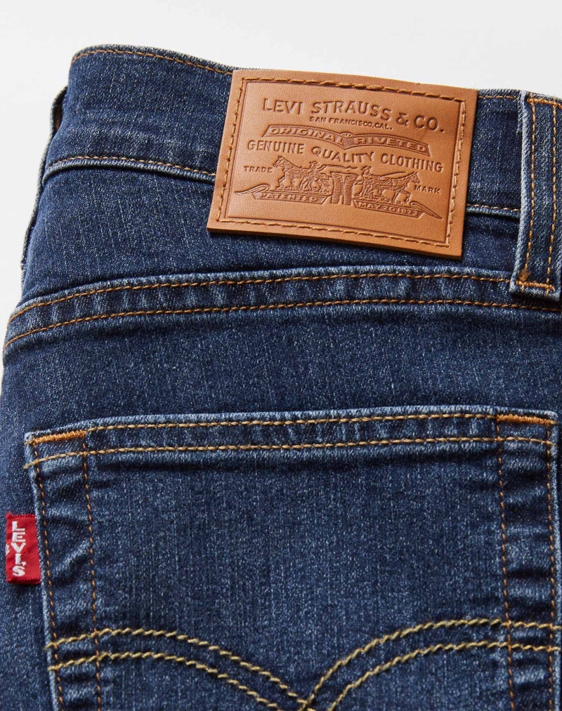 Pantalons texans de dona Levi's® 724™ straight, model 18883-0268, rentats a la pedra - 3 - La Casa Dels Pantalons