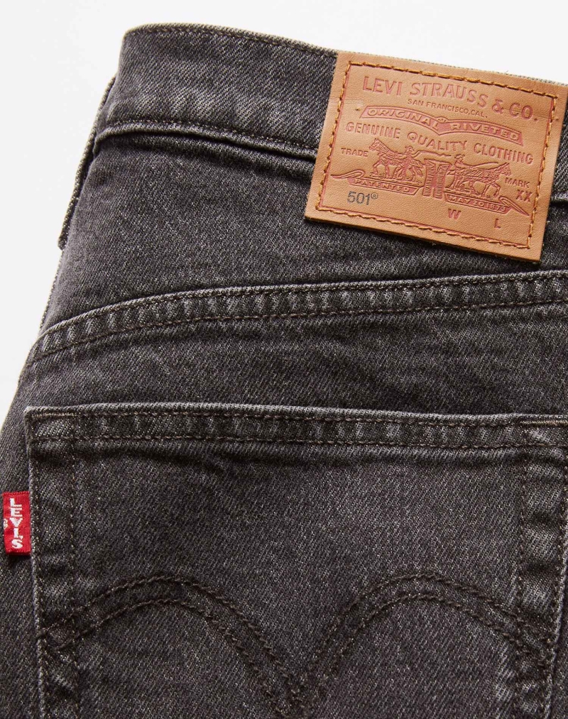 Pantalones vaqueros de mujer Levi's® 501® woman cropped, modelo 36200-0304, negros - 3 - La Casa Dels Pantalons