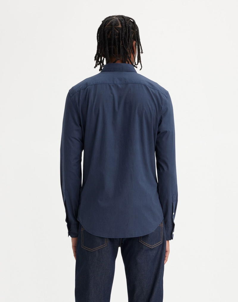 Camisa d'home de màniga llarga Levi's®, model 86625-0040, blau marí - 3 - La Casa Dels Pantalons