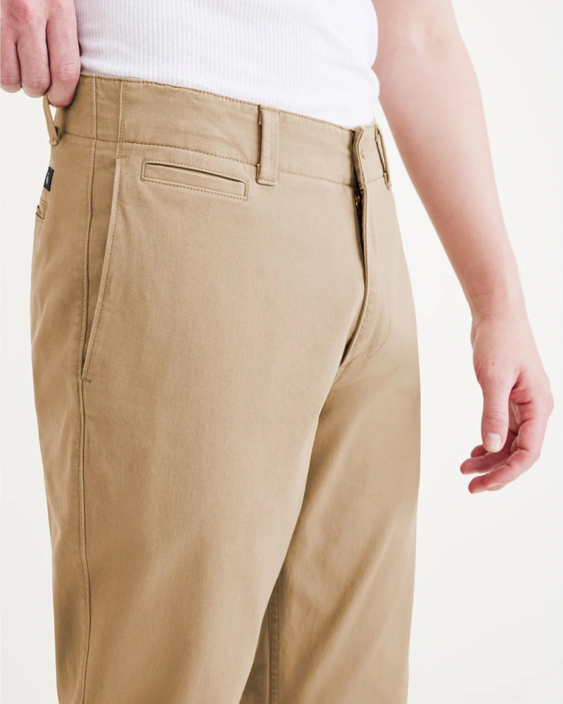 Pantalons d'home Dockers Smart 360 flex California Khaki Slim, model A3131-0005, beix - 3 - La Casa Dels Pantalons