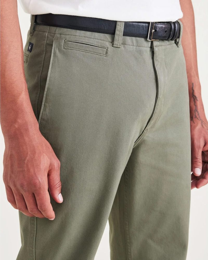 Pantalons d'home Dockers Smart 360 flex California Khaki Slim, model A3131-0010, caqui - 3 - La Casa Dels Pantalons