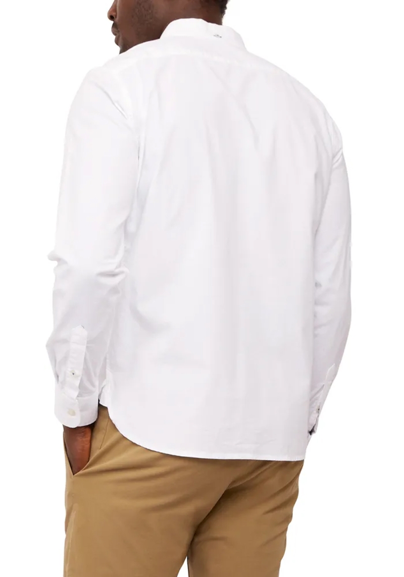 Camisa Oxford d'home de màniga llarga Dockers, model 29599-0005, blanca - 2 - La Casa Dels Pantalons