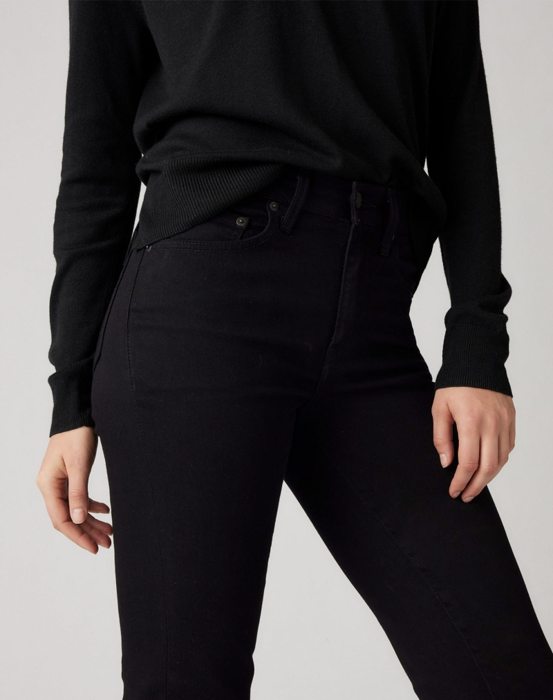 Pantalons texans de dona Levi's® 724™ straight, model 18883-0321, negres - 2 - La Casa Dels Pantalons