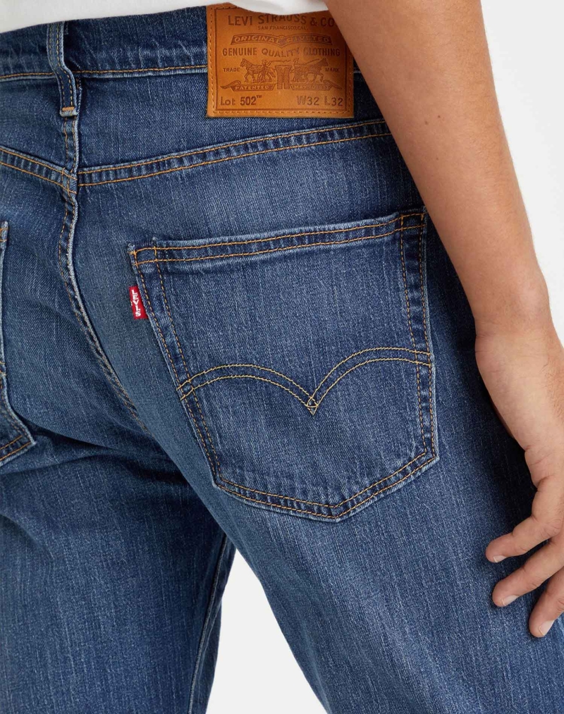 Pantalons texans d'home Levi's® 502™ taper 29507-1353 rentats a la pedra - 2 - La Casa Dels Pantalons