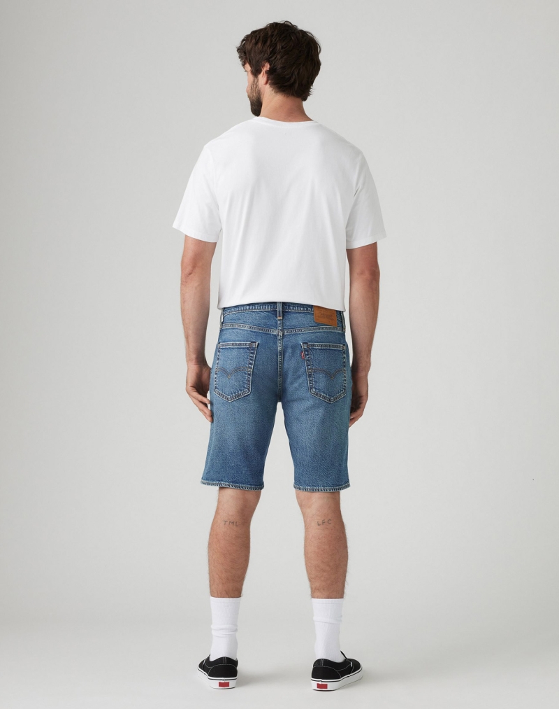 Bermudes texanes d'home Levi's® standard shorts, model 39864-0178, rentades a la pedra - 3 - La Casa Dels Pantalons