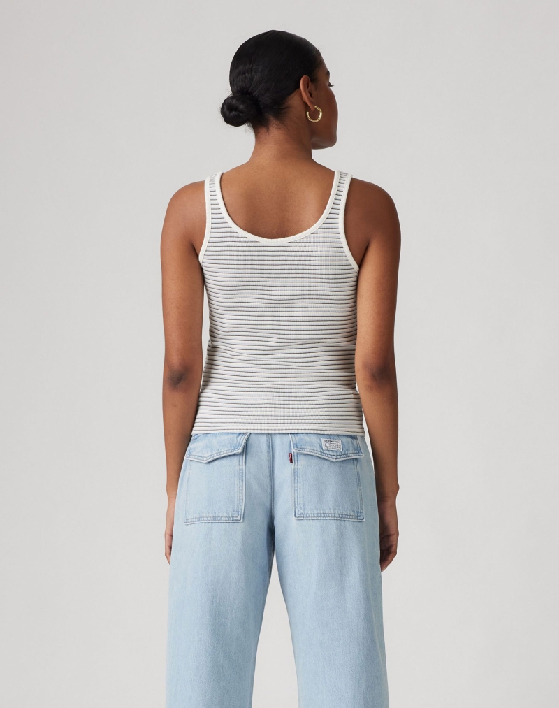 Samarreta de dona de tires Levi's®, model A5906-0029, de ratlles blaves - 2 - La Casa Dels Pantalons