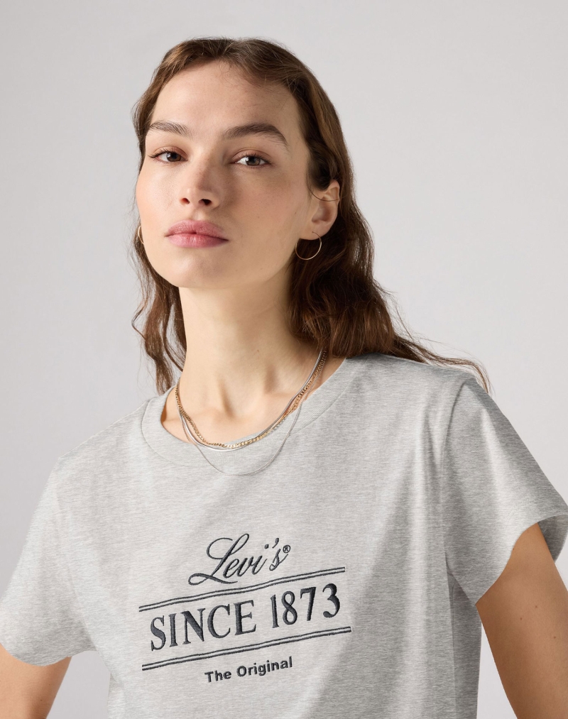 Samarreta de dona de m/c Levi's®, model A8804-0037, gris - 3 - La Casa Dels Pantalons