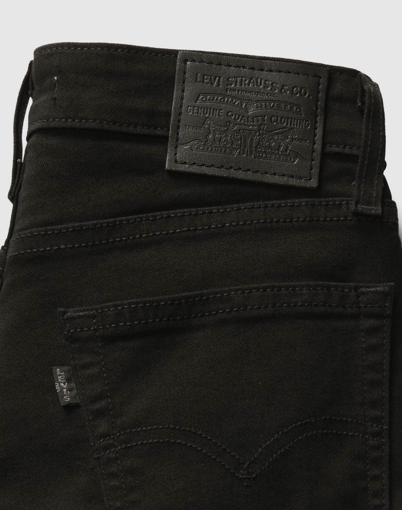 Pantalons texans de dona Levi's® 726™ high rise flare, model A3410-0070, negres - 2 - La Casa Dels Pantalons
