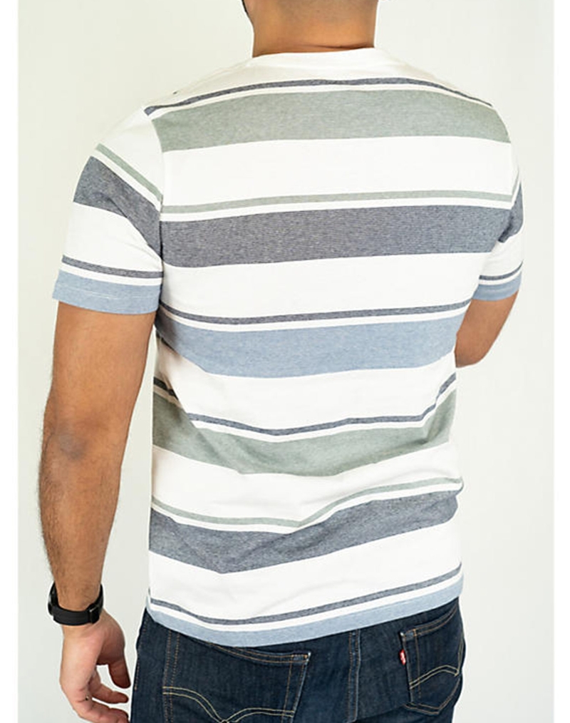 Samarreta d'home de màniga curta Levi's®, model 56605-0290, de ratlles blanques - 3 - La Casa Dels Pantalons