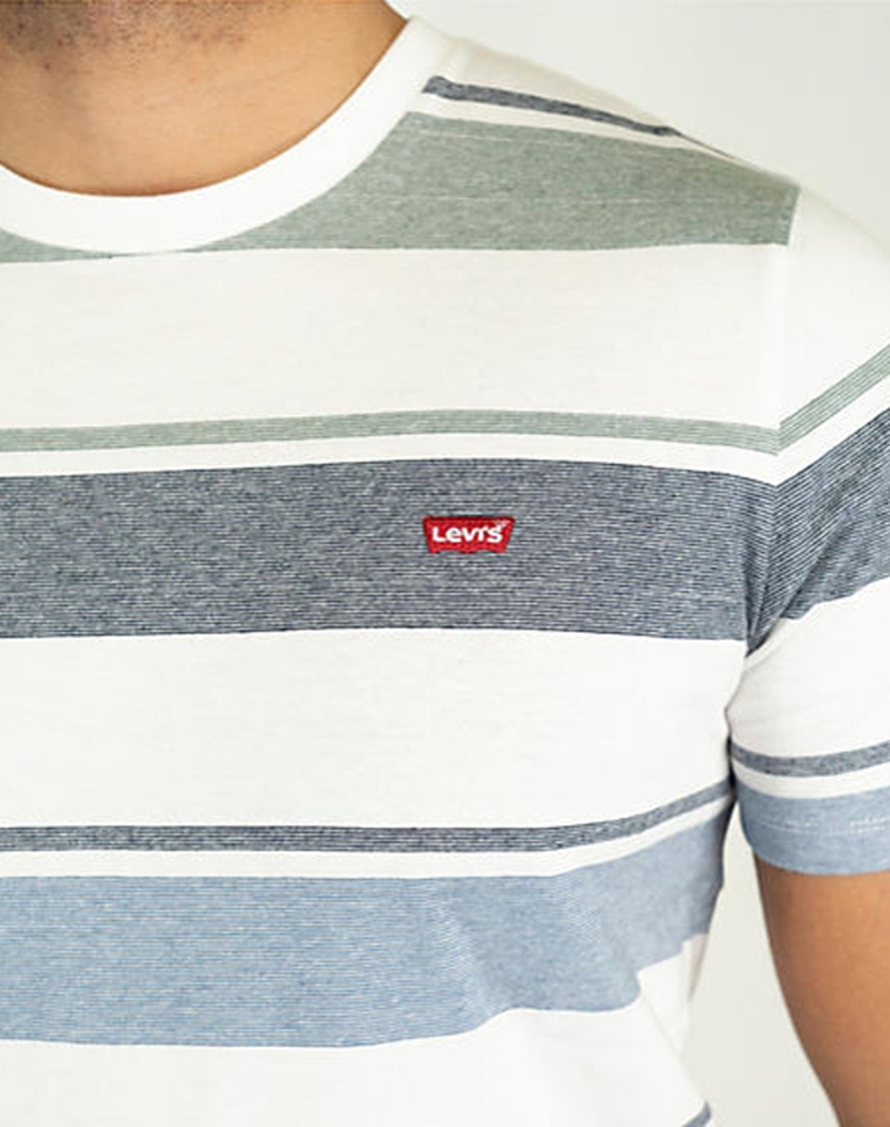 Samarreta d'home de màniga curta Levi's®, model 56605-0290, de ratlles blanques - 2 - La Casa Dels Pantalons