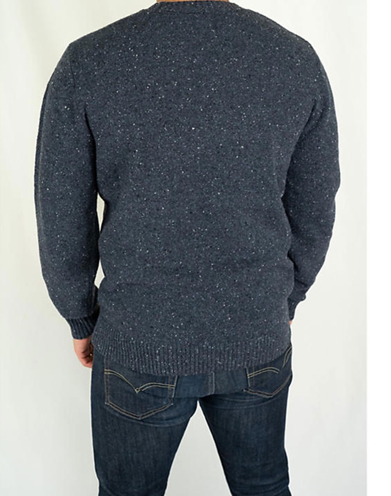 Jersei d'home de coll rodó Levi's®, model A4320-0026, blau grisós jaspiat - 3 - La Casa Dels Pantalons