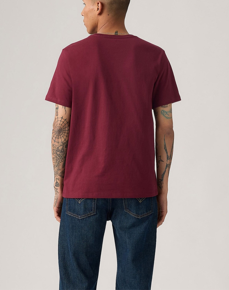 Samarreta d'home de màniga curta Levi's®, model 56605-0300, bordeus - 2 - La Casa Dels Pantalons