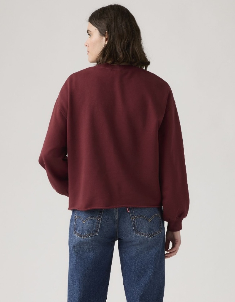 Dessuadora de dona Levi's®, model 003RE-0000, bordeus - 3 - La Casa Dels Pantalons