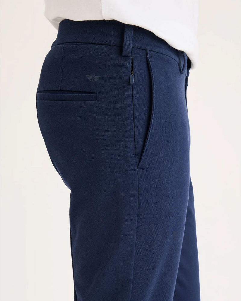 Pantalones de hombre Dockers Go Active Flex Chino Skinny, modelo 002XM-0001, azul marino - 3 - La Casa Dels Pantalons