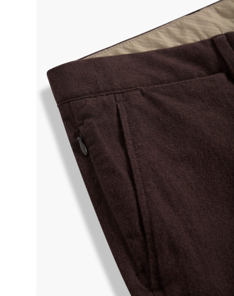 Pantalones de hombre Dockers Crafted Khaki Slim, modelo 75807-0178, marrón - 2 - La Casa Dels Pantalons