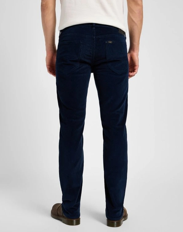 Pantalons texans de pana d'home Lee Daren regular, model 112373981, blau marí - 3 - La Casa Dels Pantalons