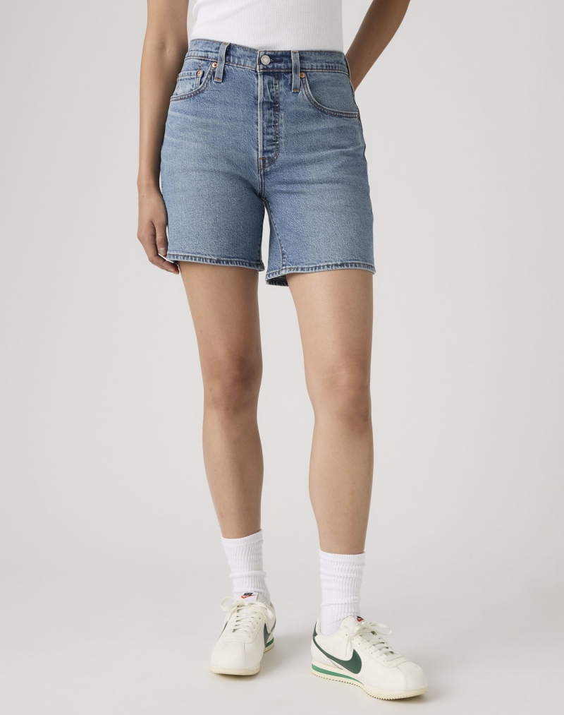 Shorts de dona Levi's® 501®,  A9296-0006, rentats a la pedra - 2 - La Casa Dels Pantalons