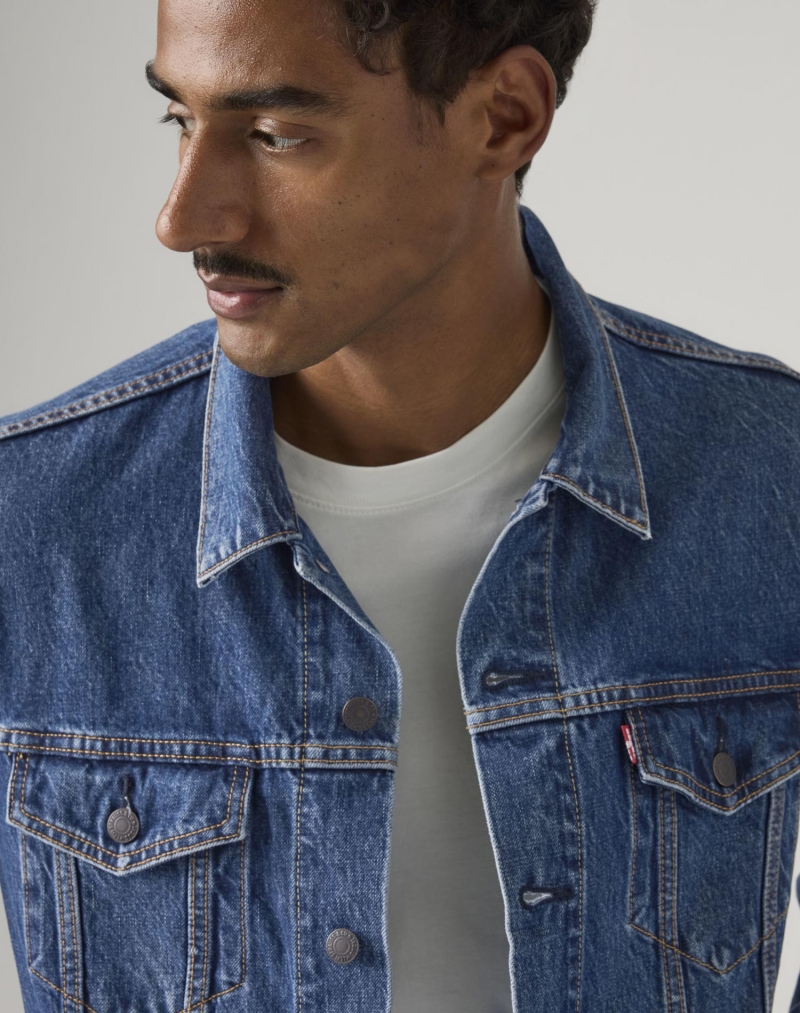 Caçadora texana d'home Levi's®, 72334-0772, rentada a la pedra - 2 - La Casa Dels Pantalons
