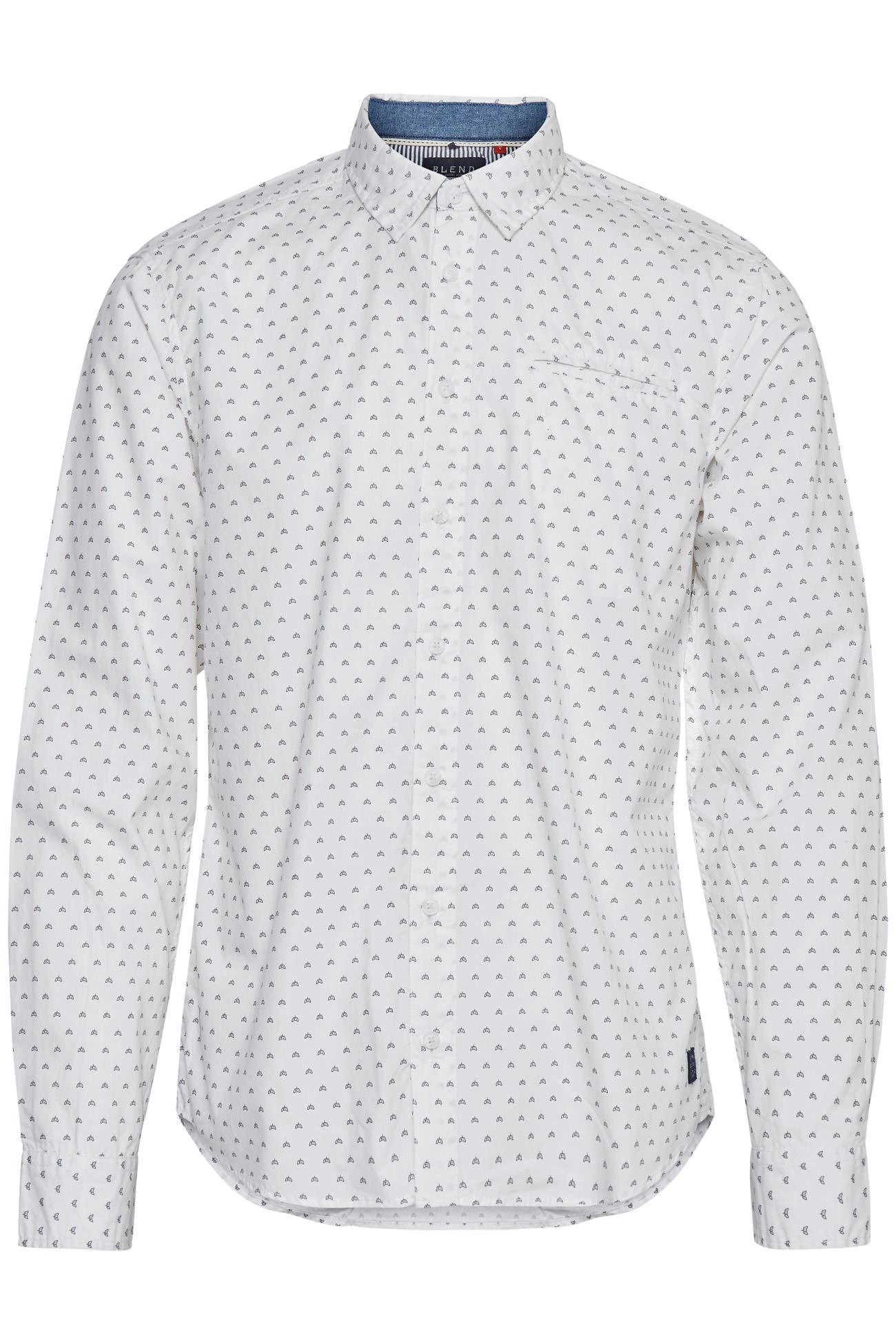 Blend camisa 20708882/70002 color blanc