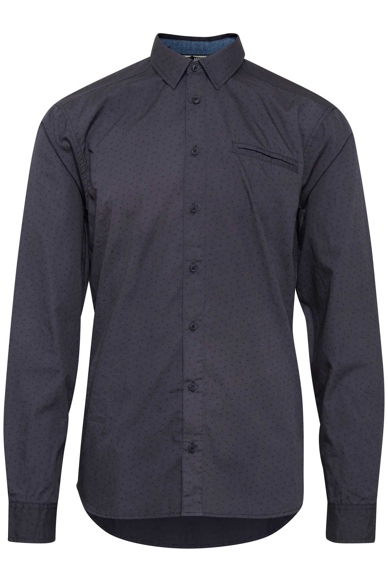 Blend camisa d'home màniga llarga 20708882/75111 de color gris fosc