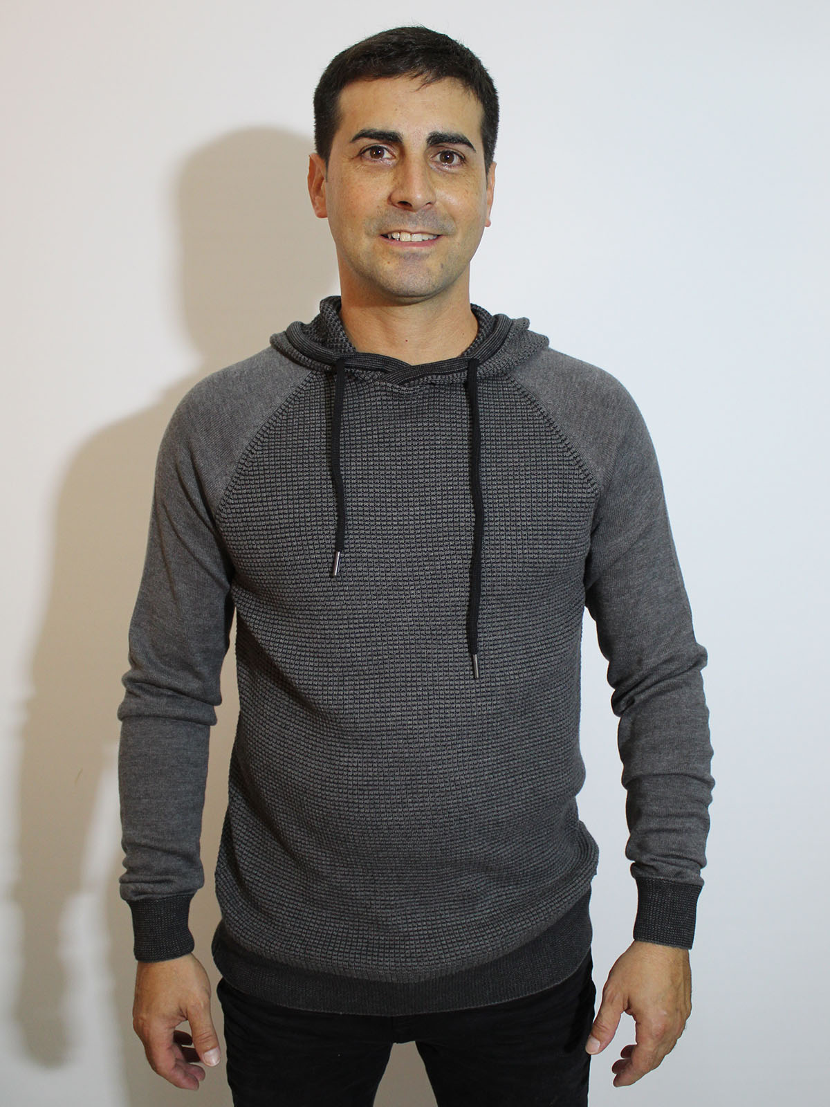 Blend jersey con capucha 20709063/70817 color gris