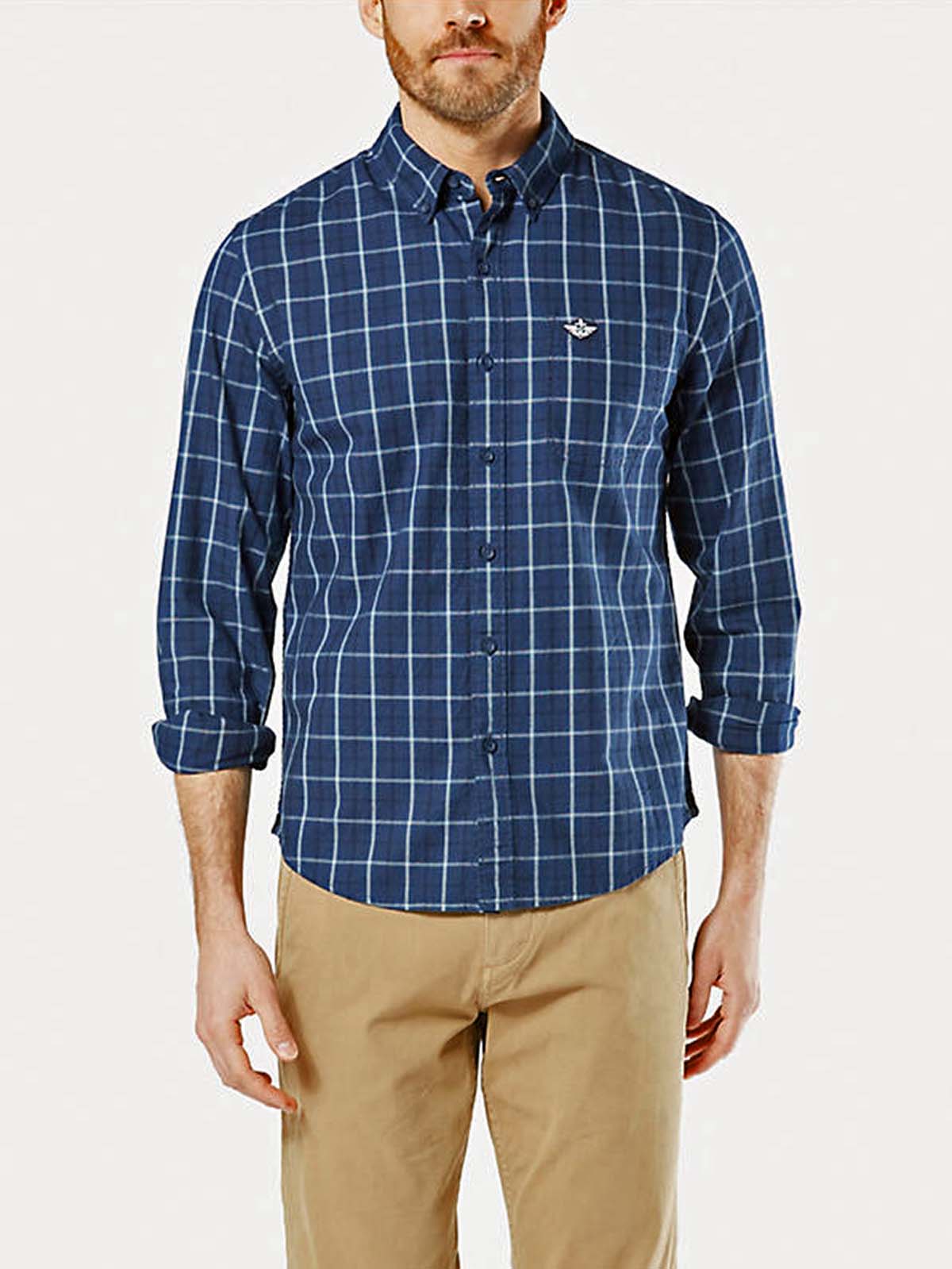 Dockers camisa 69684-0053  color azul marino