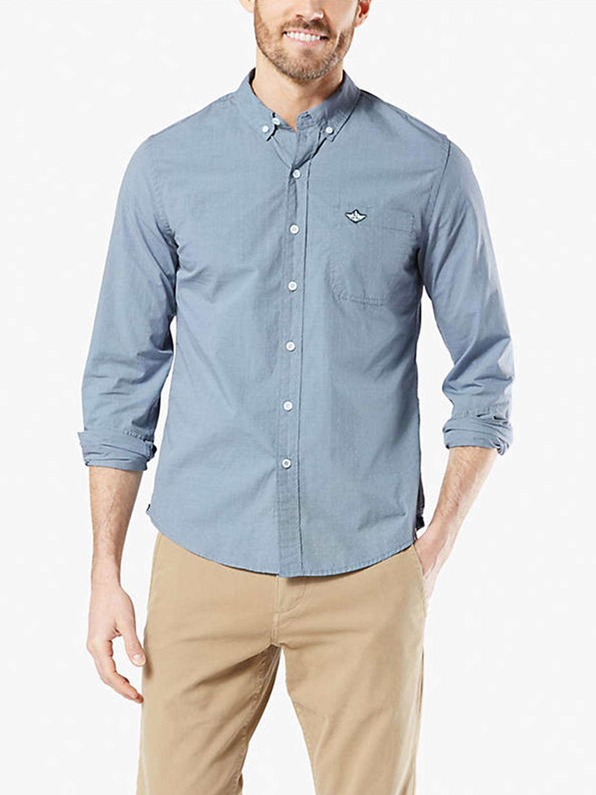 Dockers camisa 69684-0089  color azul