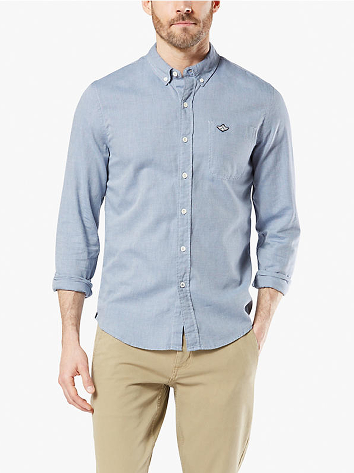 Dockers camisa 69684-0090  color azul