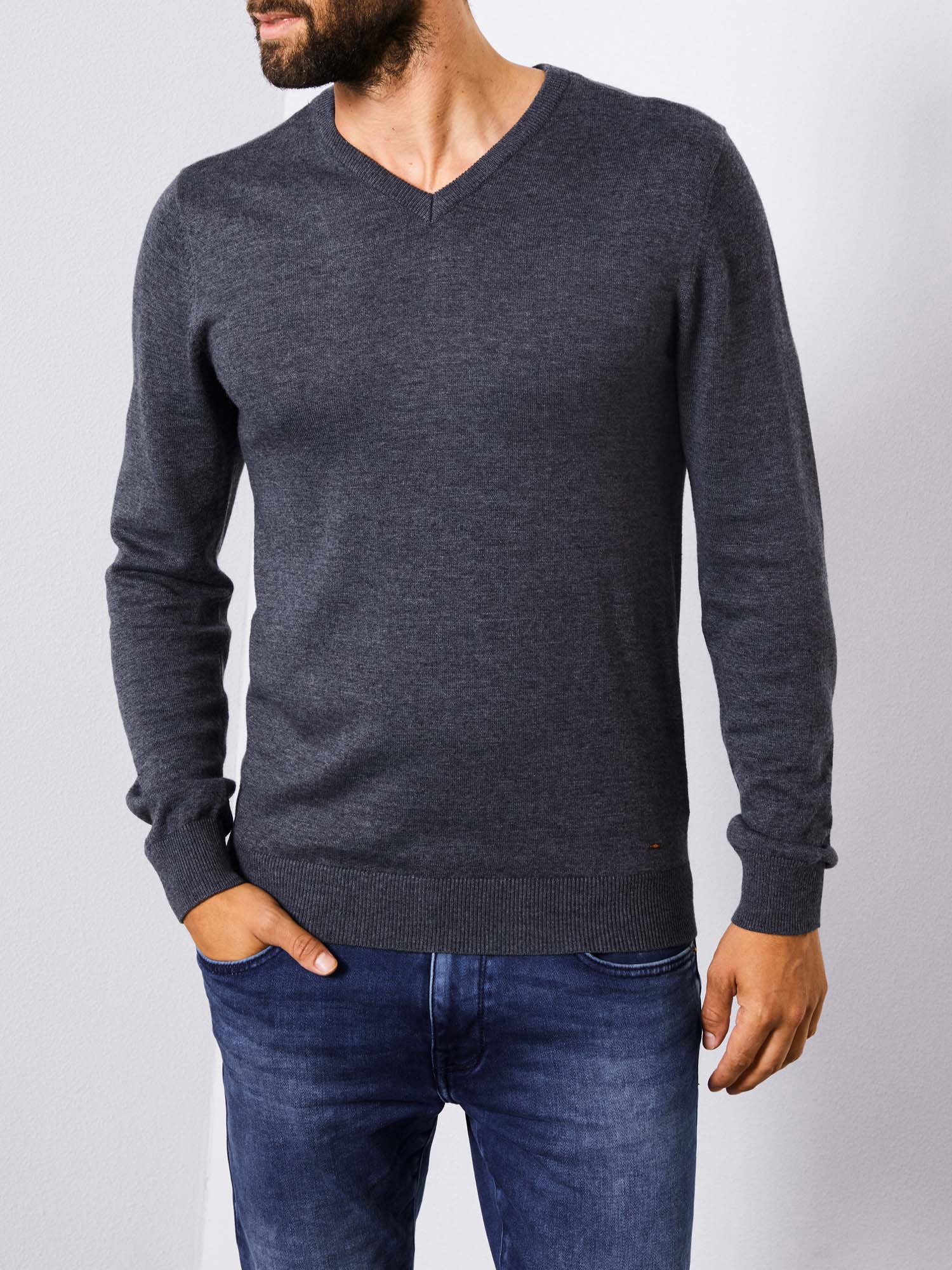 Petrol jersey de hombre KWV200/9073 color gris