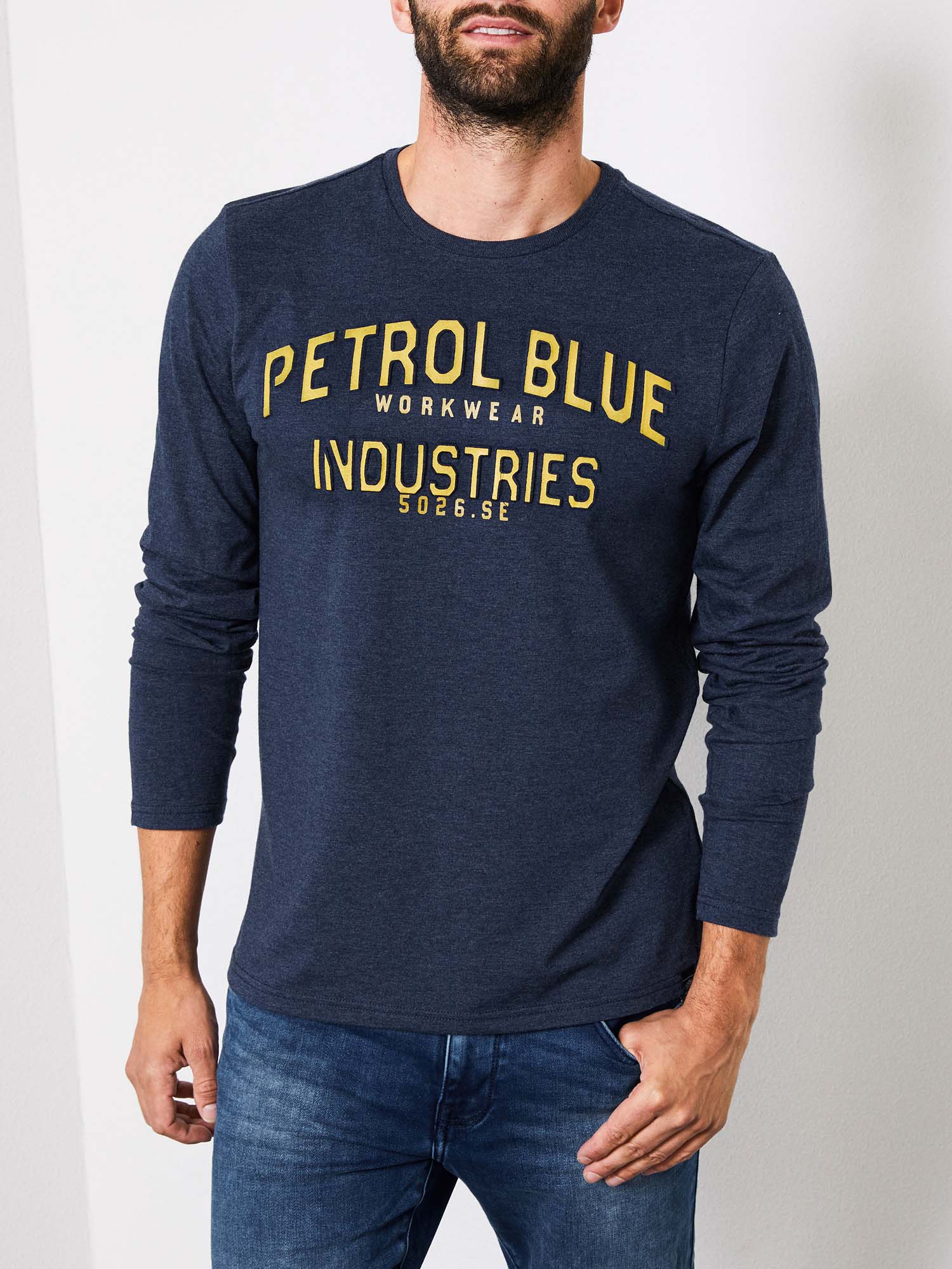 Petrol camiseta de hombre TLR640/5082 color azul petróleo