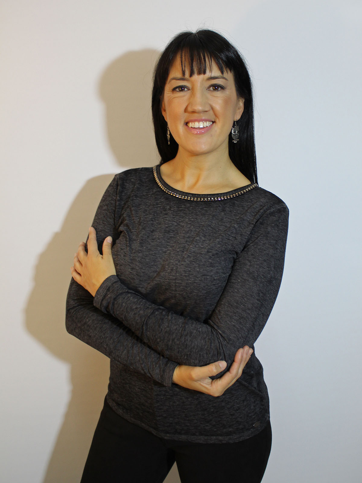 DDP camiseta de mujer F1ANA0P2 color negro