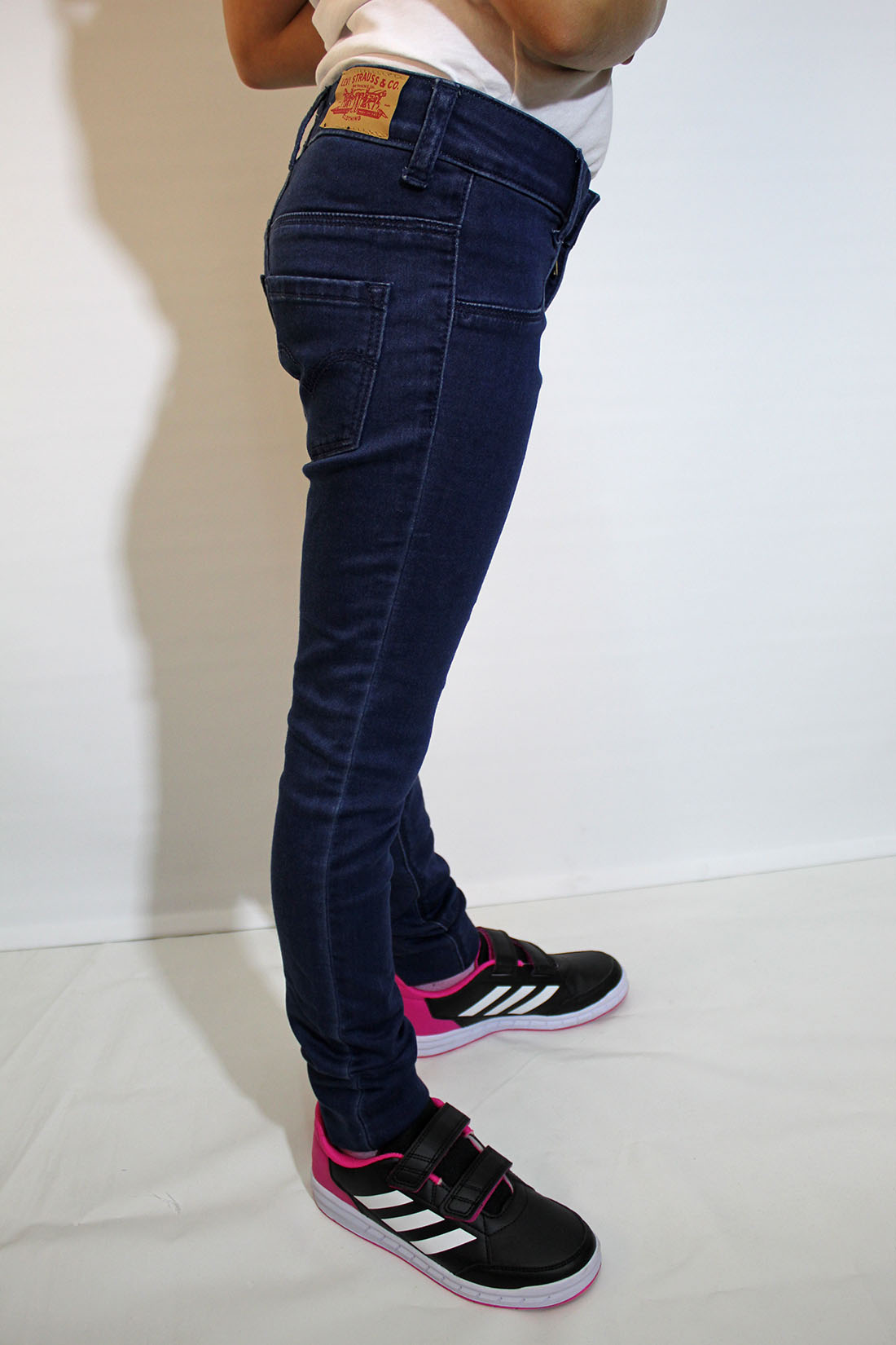 Levi's 710 pantalones vaqueros de niña NM23597/46 azul oscuro