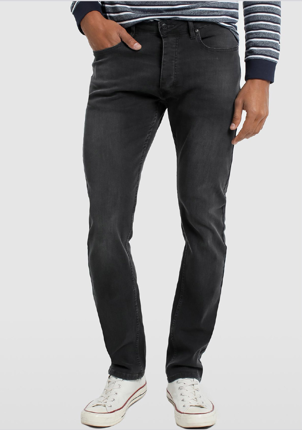 Lois Bulling Slim (recto ajustado) 10022/997 color gris oscuro