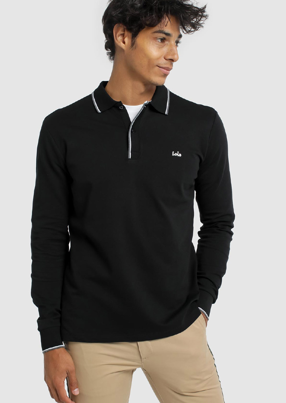 Lois polo 13092/499 color negro