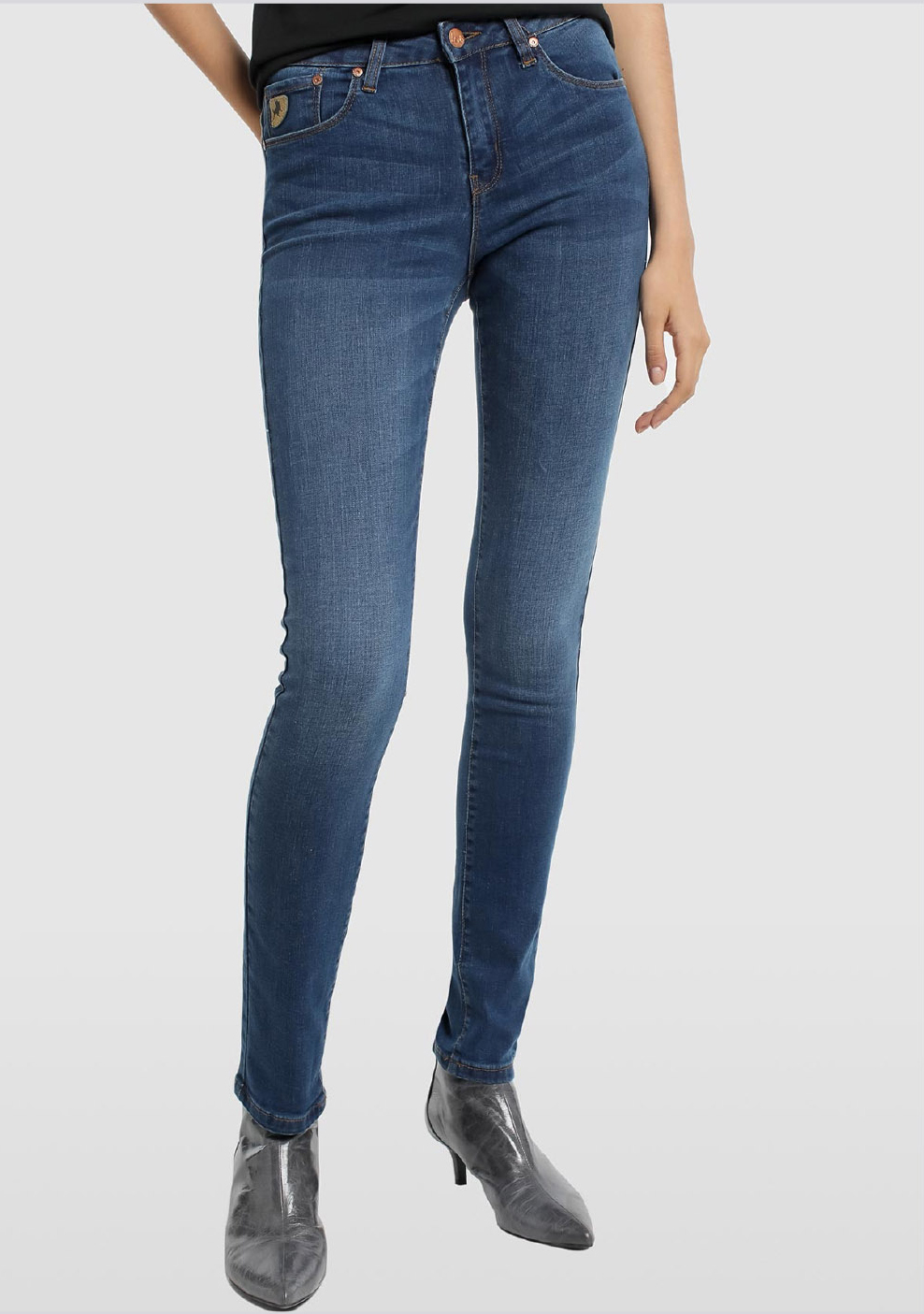 Lois vaquero Lua skinny (pitillo) 209013/959 color tejano medio