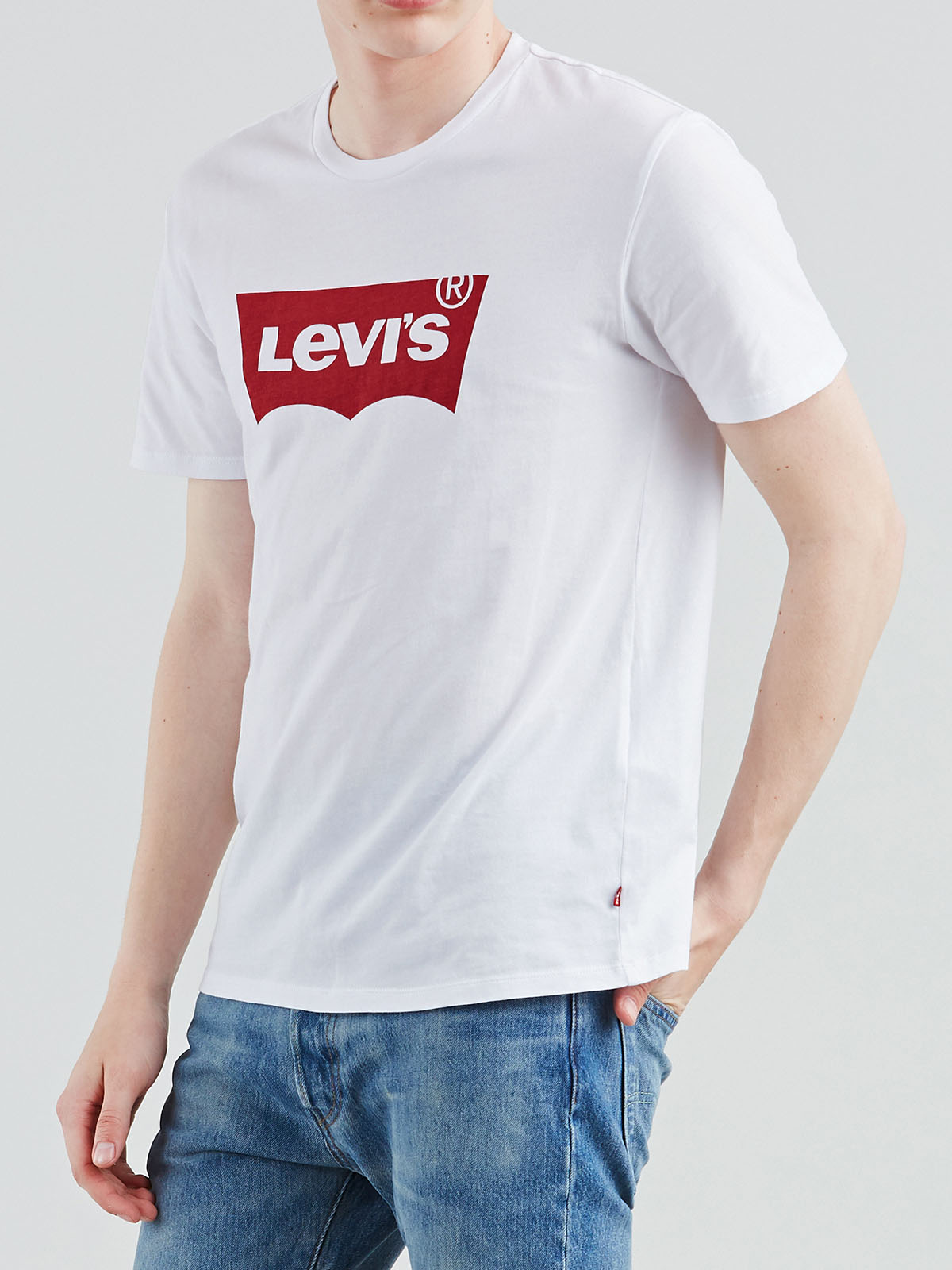 Levi's samarreta logo màniga curta d'home 17783-0140 blanca