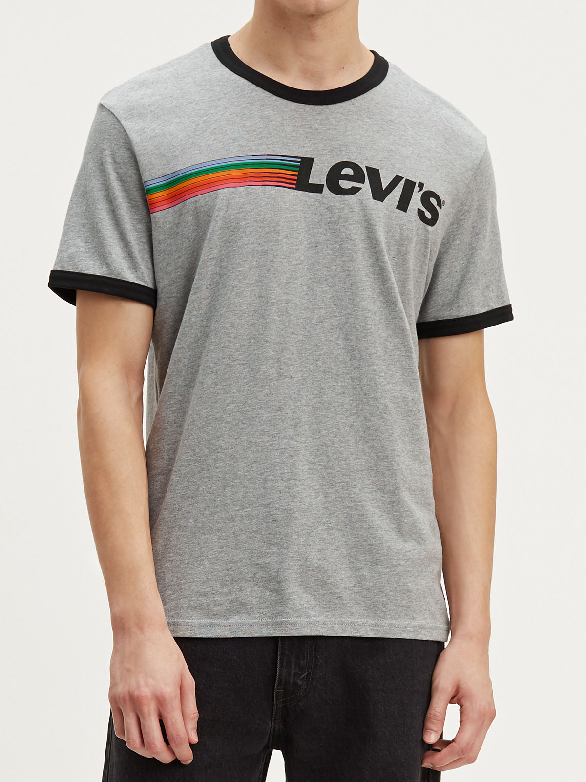 Levi's camiseta manga corta 39969.00.20 color gris