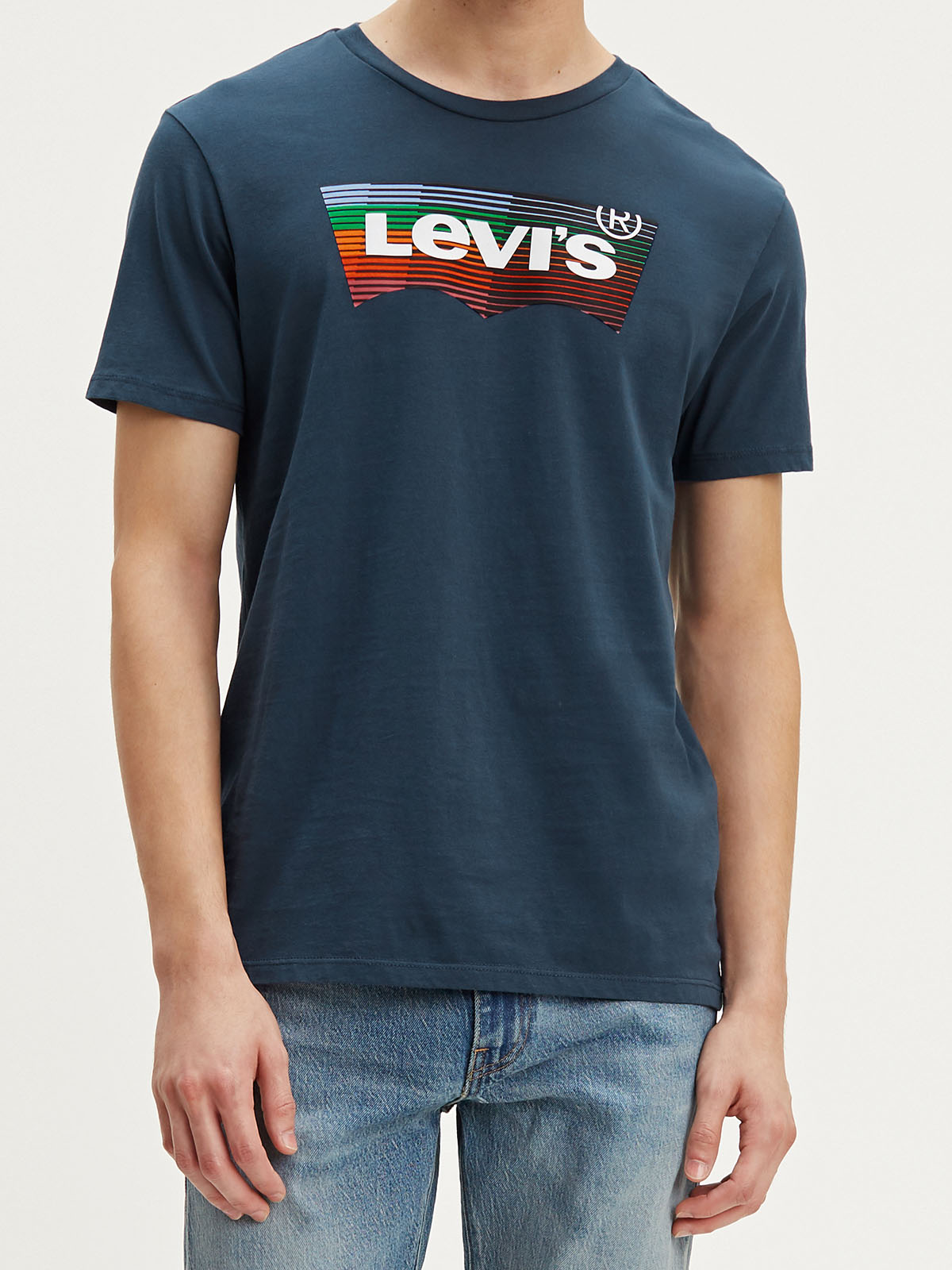 Levi's camiseta manga corta 22489.02.11 color azul marino
